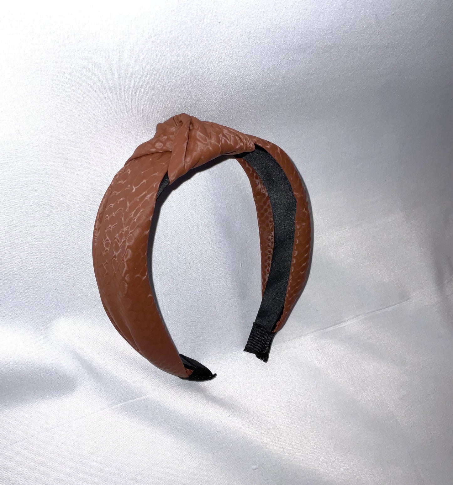 Brown Python Headband