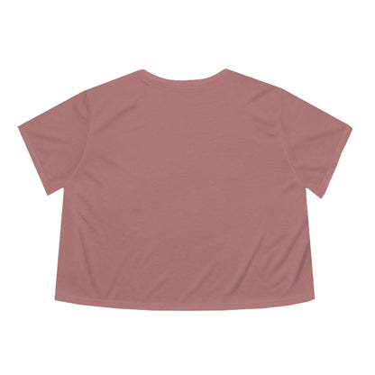 Rainbow 7 Women's Flowy Cropped Tee