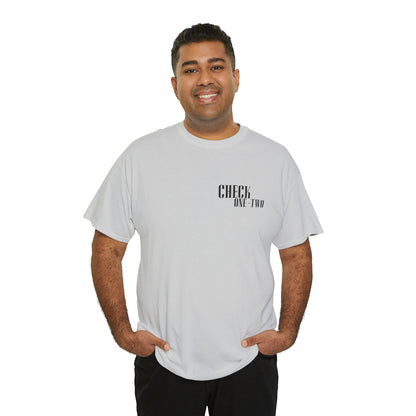 CHECK ONE TWO Heavy Cotton Tee