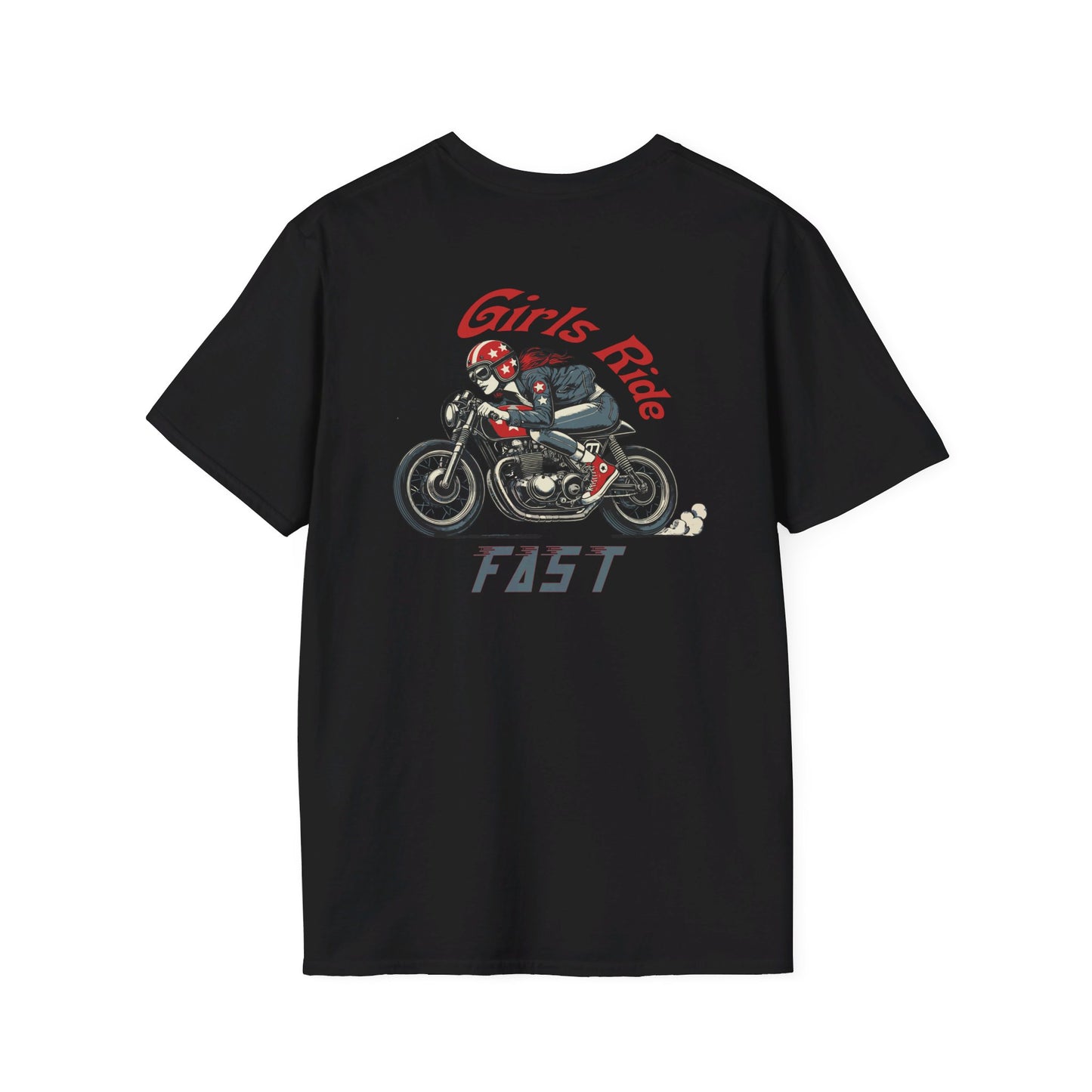 Girls Ride Fast Unisex Softstyle T-Shirt