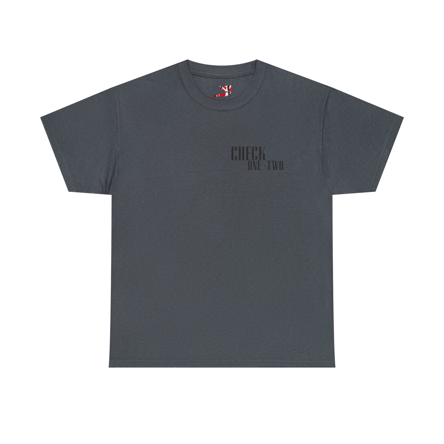 CHECK ONE TWO Heavy Cotton Tee