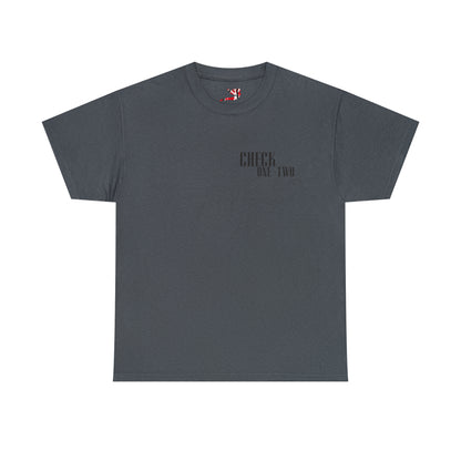 CHECK ONE TWO Heavy Cotton Tee