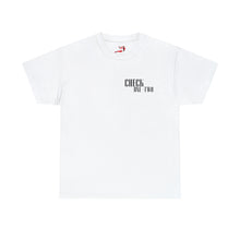 CHECK ONE TWO Heavy Cotton Tee