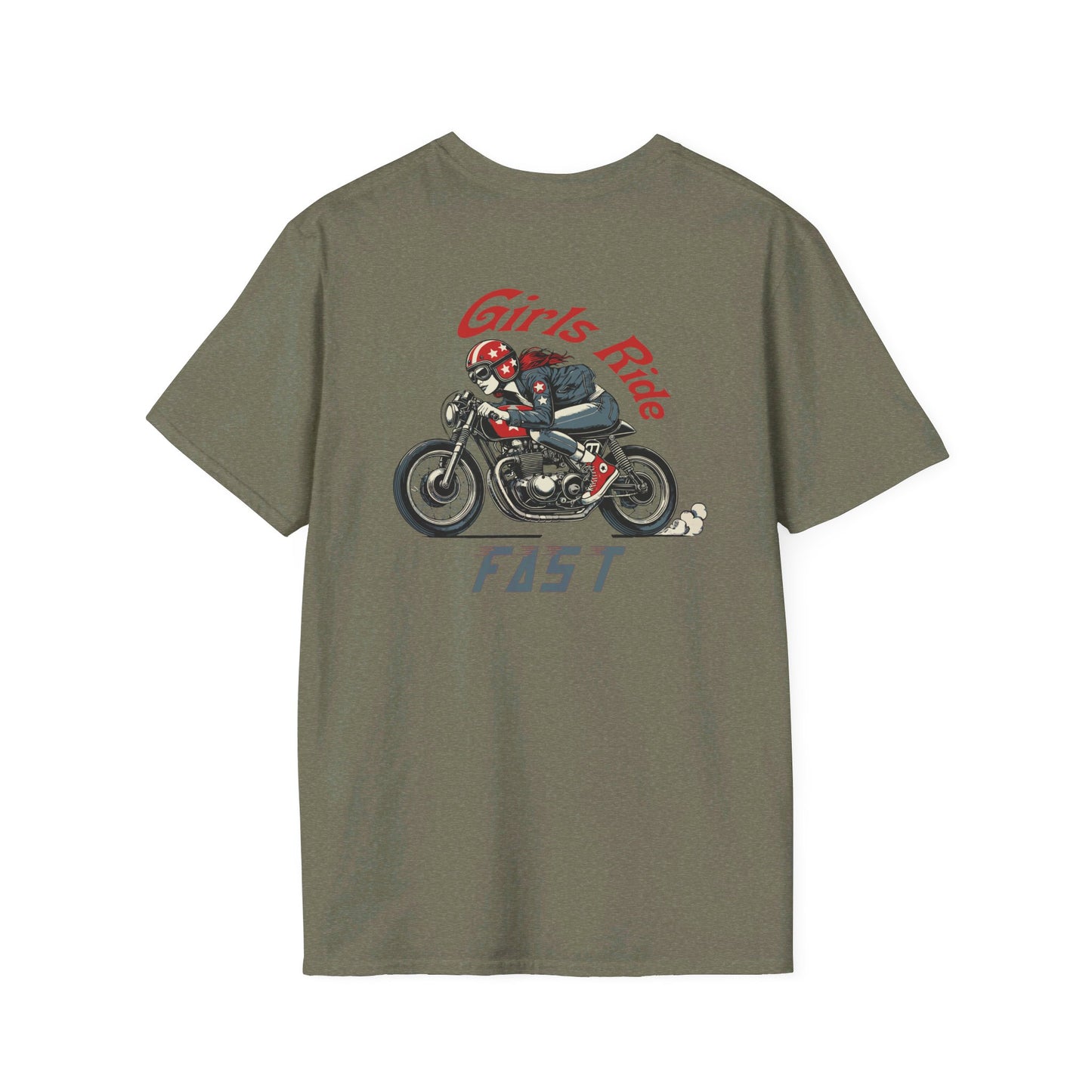 Girls Ride Fast Unisex Softstyle T-Shirt