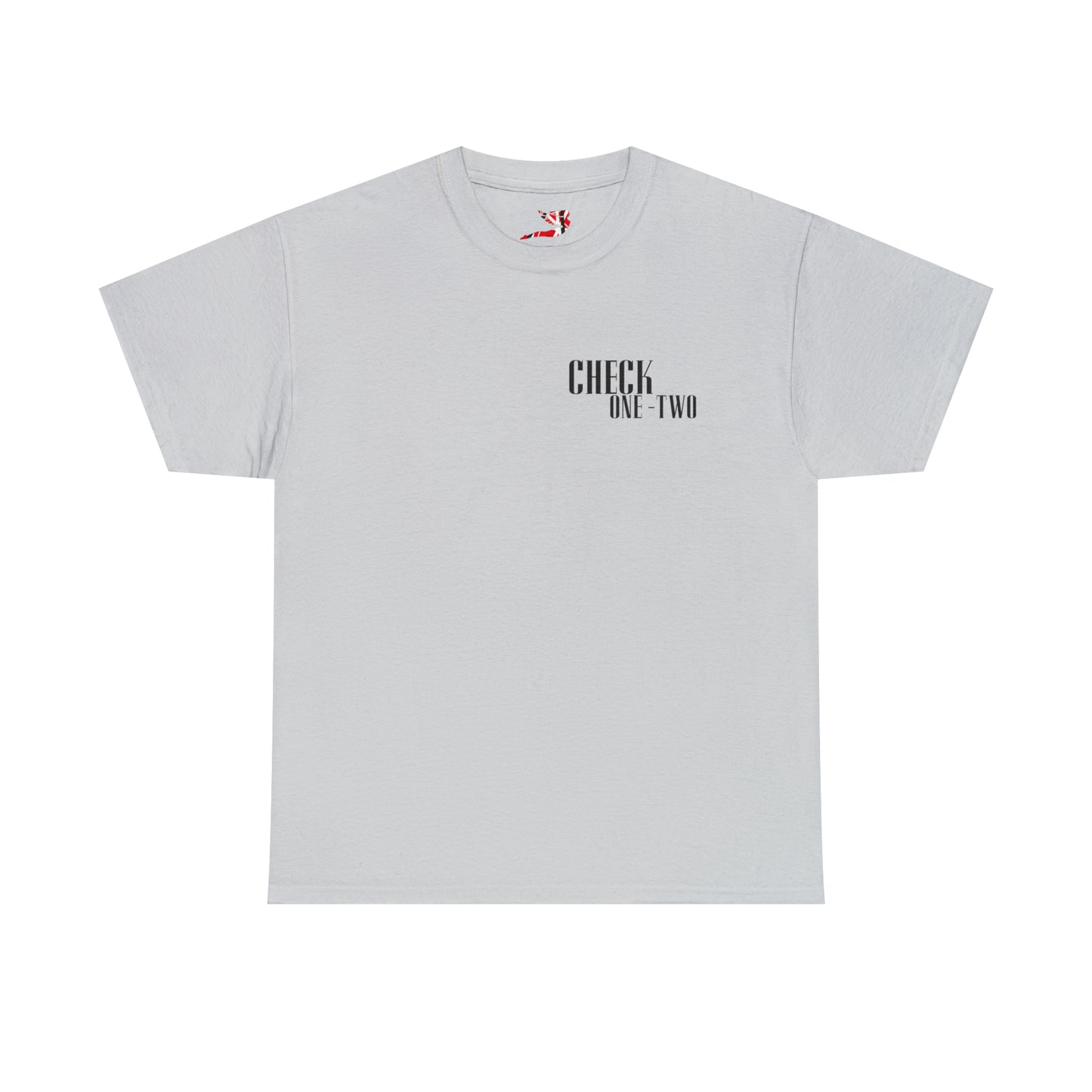CHECK ONE TWO Heavy Cotton Tee