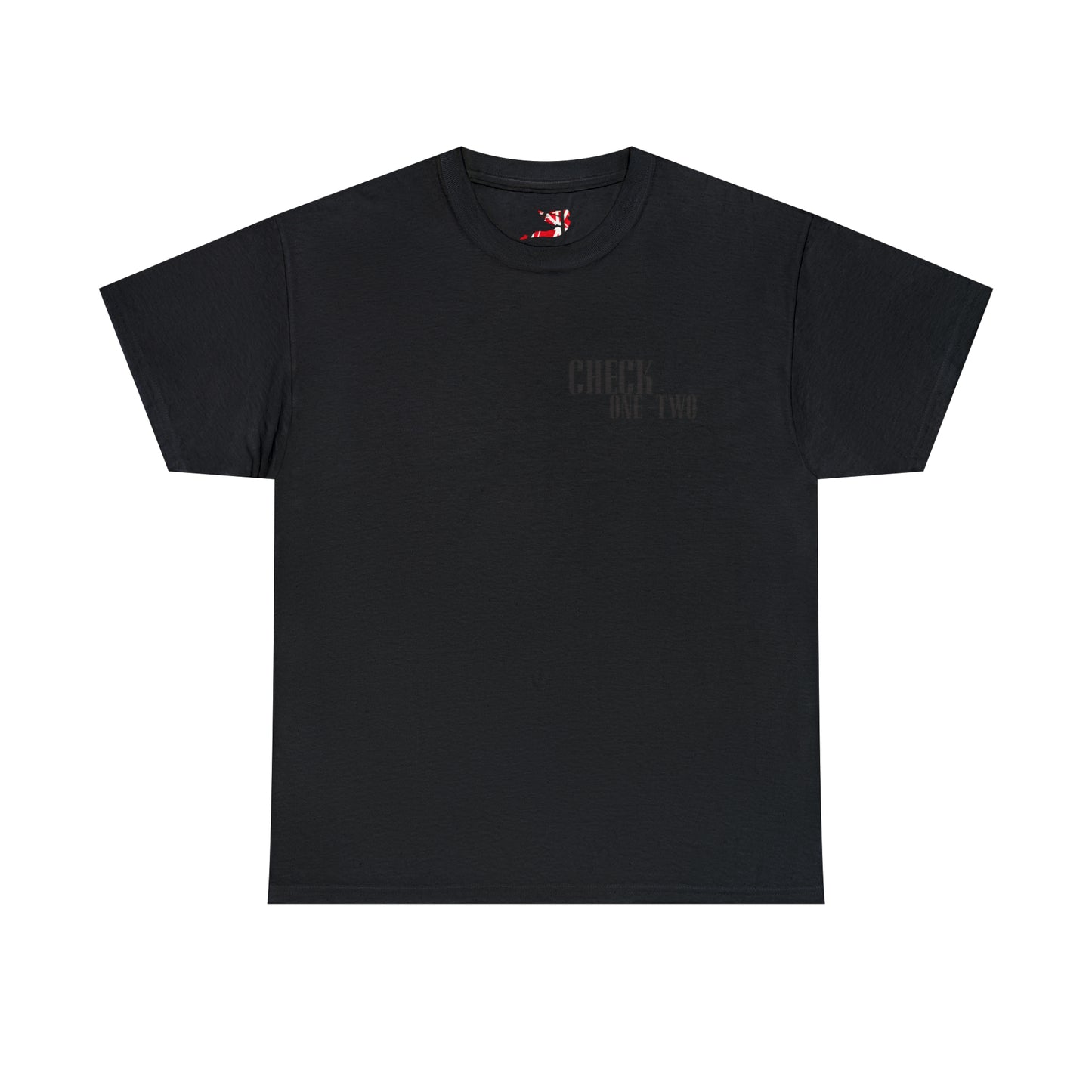 CHECK ONE TWO Heavy Cotton Tee