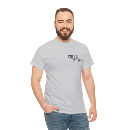 CHECK ONE TWO Heavy Cotton Tee