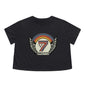 Rainbow 7 Women's Flowy Cropped Tee