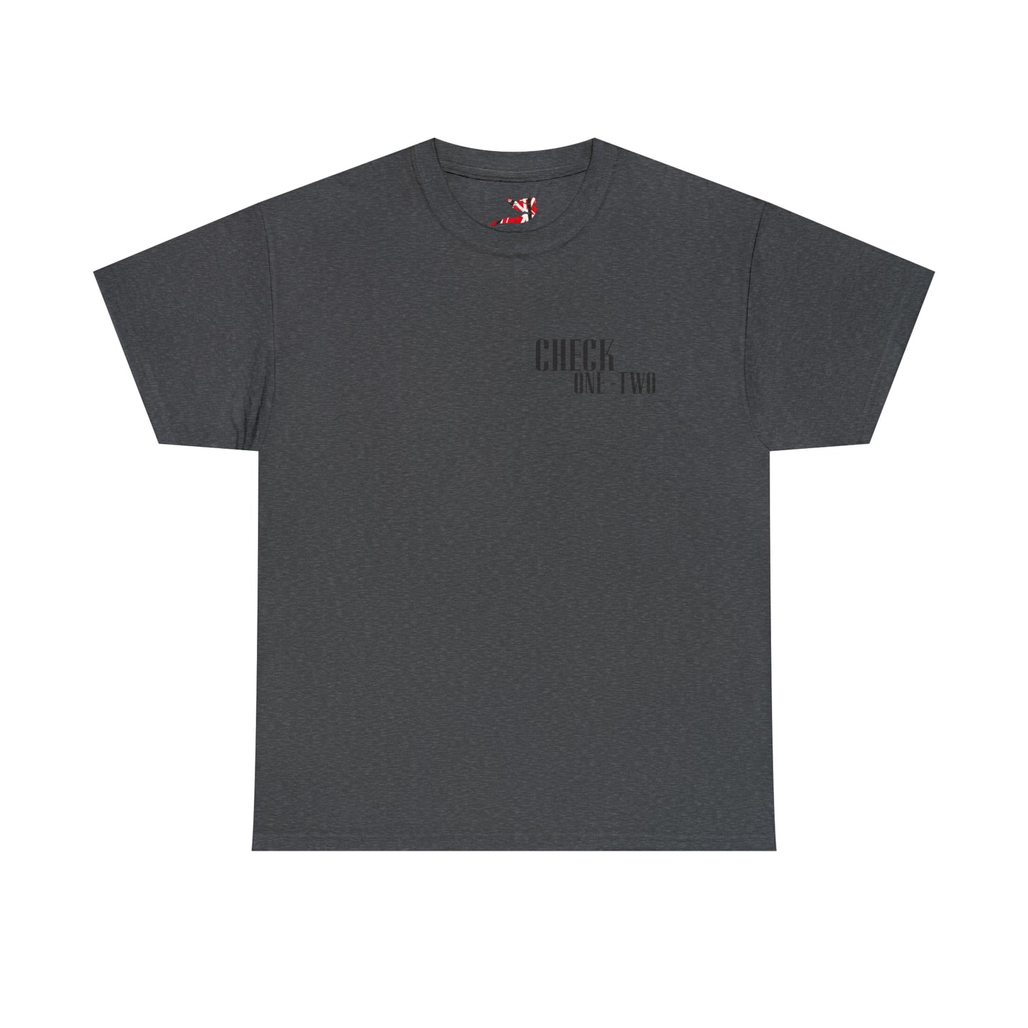 CHECK ONE TWO Heavy Cotton Tee