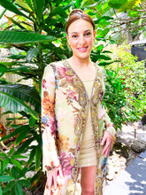 Garden Of Eden Long Sleeve Kimono Cape