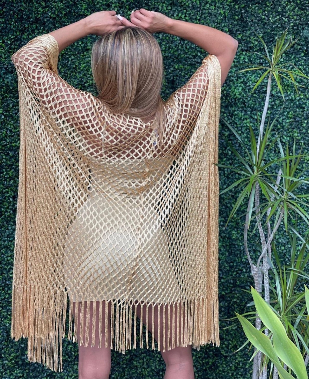 Gold Coachella Shawl